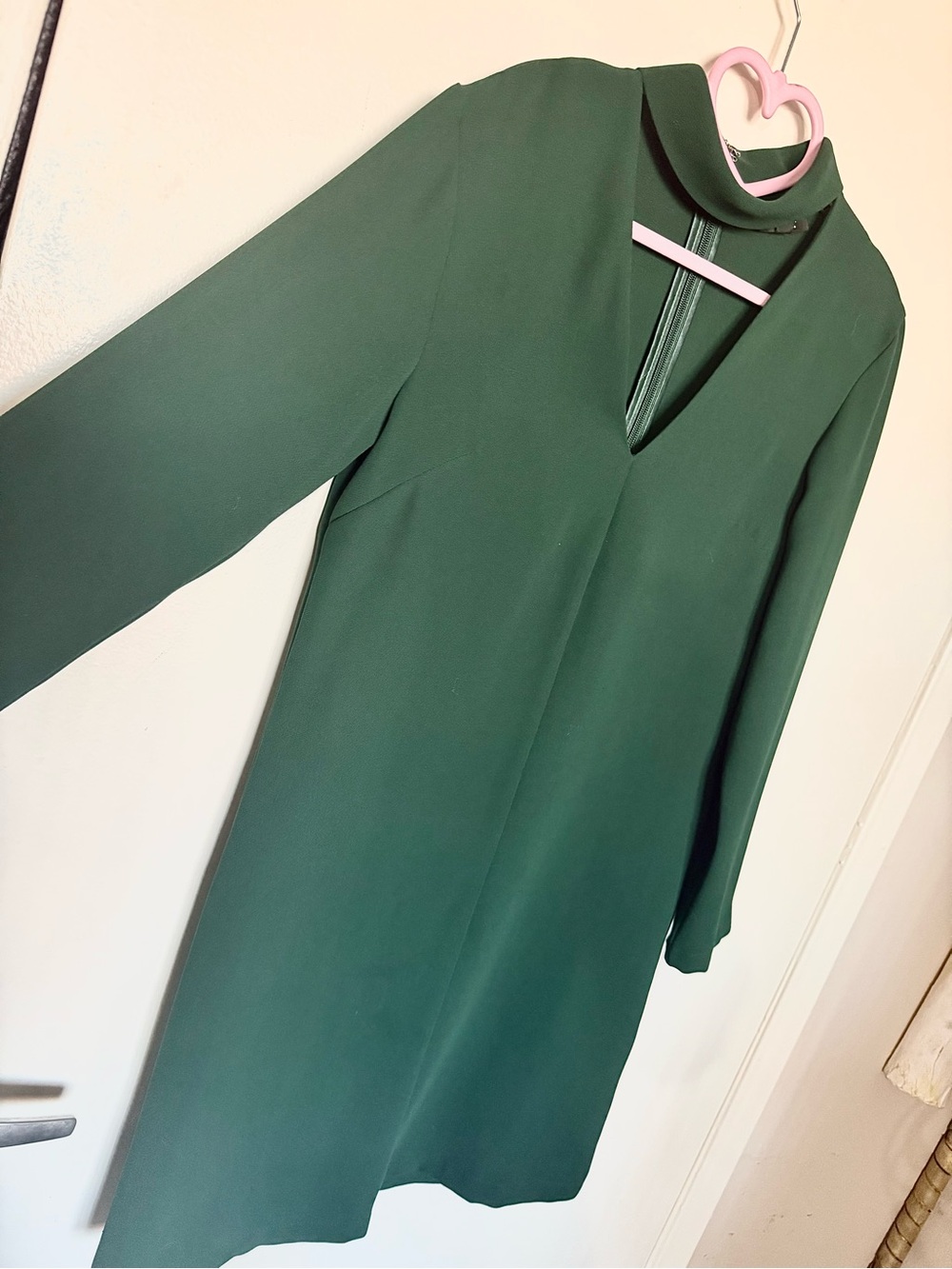 Top Shop Green Tunic blouse